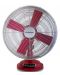 Ventilator Rohnson - R-866, 3 viteze, 30 cm, roșu - 2t