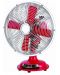 Ventilator Rohnson - R-866, 3 viteze, 30 cm, roșu - 1t