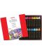 Mungyo MAO Watercolour Oil Crayons - 24 bucăți, metalic - 1t