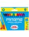 Creioane cu ceară Mitama - Lavabile, 10 + 4 culori - 1t