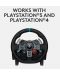 Volan cu pedale și căști Logitech - G29 Driving Force, Astro A10, PS5/PS4, albe - 2t