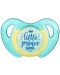 Suzetă Wee Baby - Fluture, 6-18 luni, albastră - 1t