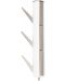 Cuier pentru haine Umbra - Flapper, 40 x 40 x 168 cm, alb - 4t