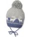 Pălărie de iarnă pentru bebeluși cu pompon Sterntaler - 45 cm, 6-9 luni - 1t