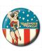 Insigna Pyramid -  Wonder Woman (Stars and Stripes) - 1t