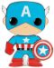 Funko POP! Marvel: Răzbunătorii - Căpitanul America #07 insignă - 1t