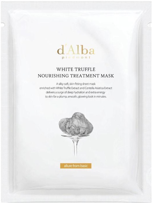 D'Alba White Truffle Mască facială pe foaie Nourishing Treatment, 25 ml