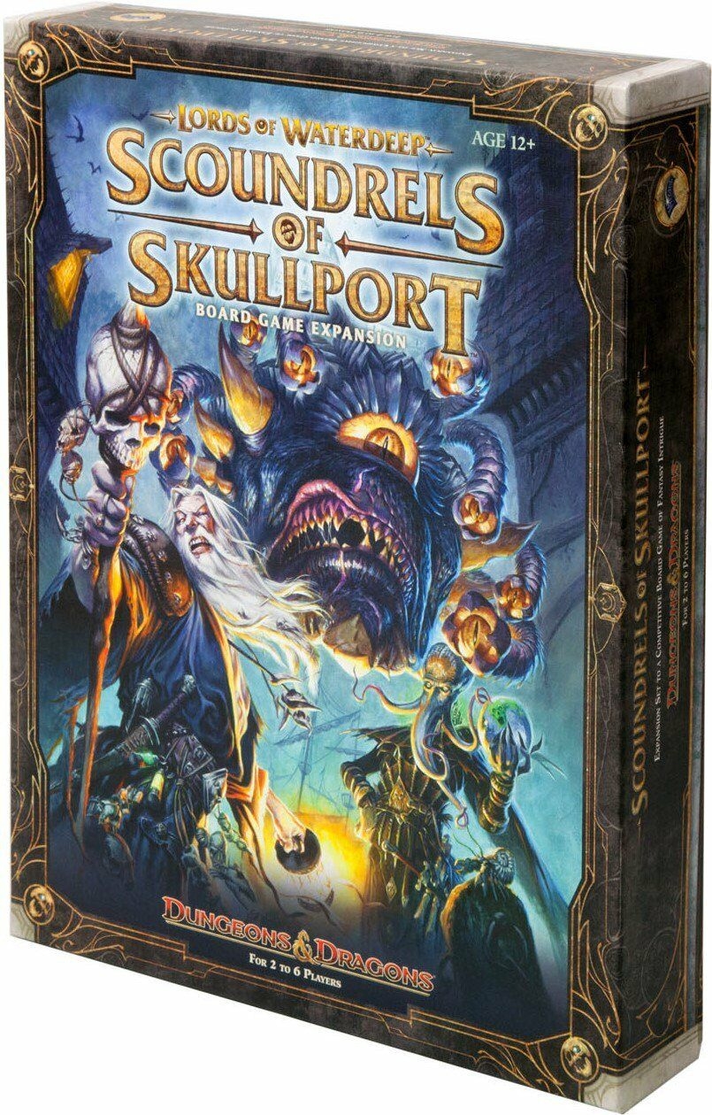 Extensie pentru jocul de societate D&D Lords of Waterdeep - Scoundrels of Skullport