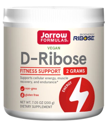 D-Ribose Powder, 200 g, Jarrow Formulas