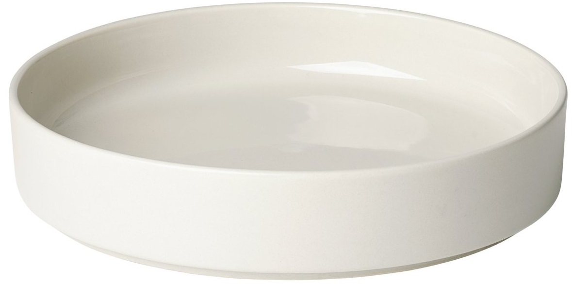 Farfurie adâncă Blomus - Pilar, 20 cm, 680 ml, bej