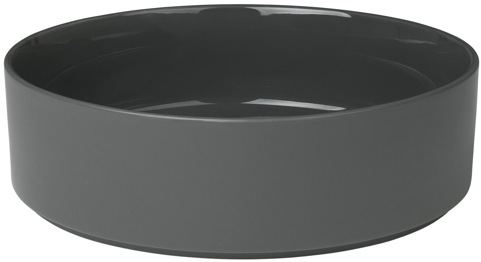 Bol adânc Blomus - Pilar, 27 cm, 3 L, gri-verde