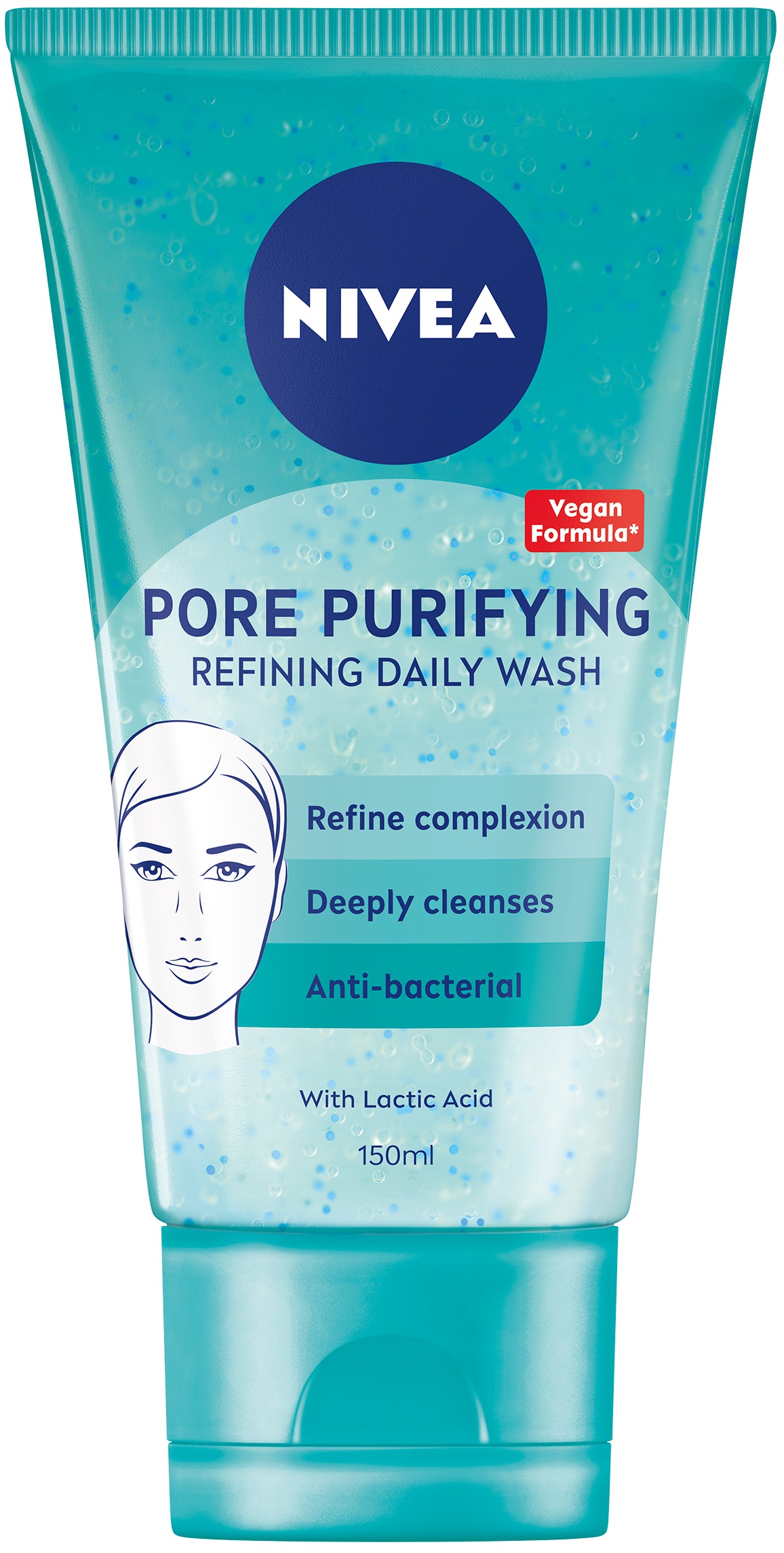 Nivea Gel de curățare facială Pore Purifying, 150 ml