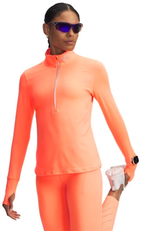 Bluză pentru femei Under Armour - Qualifier, mărimea S, portocaliu