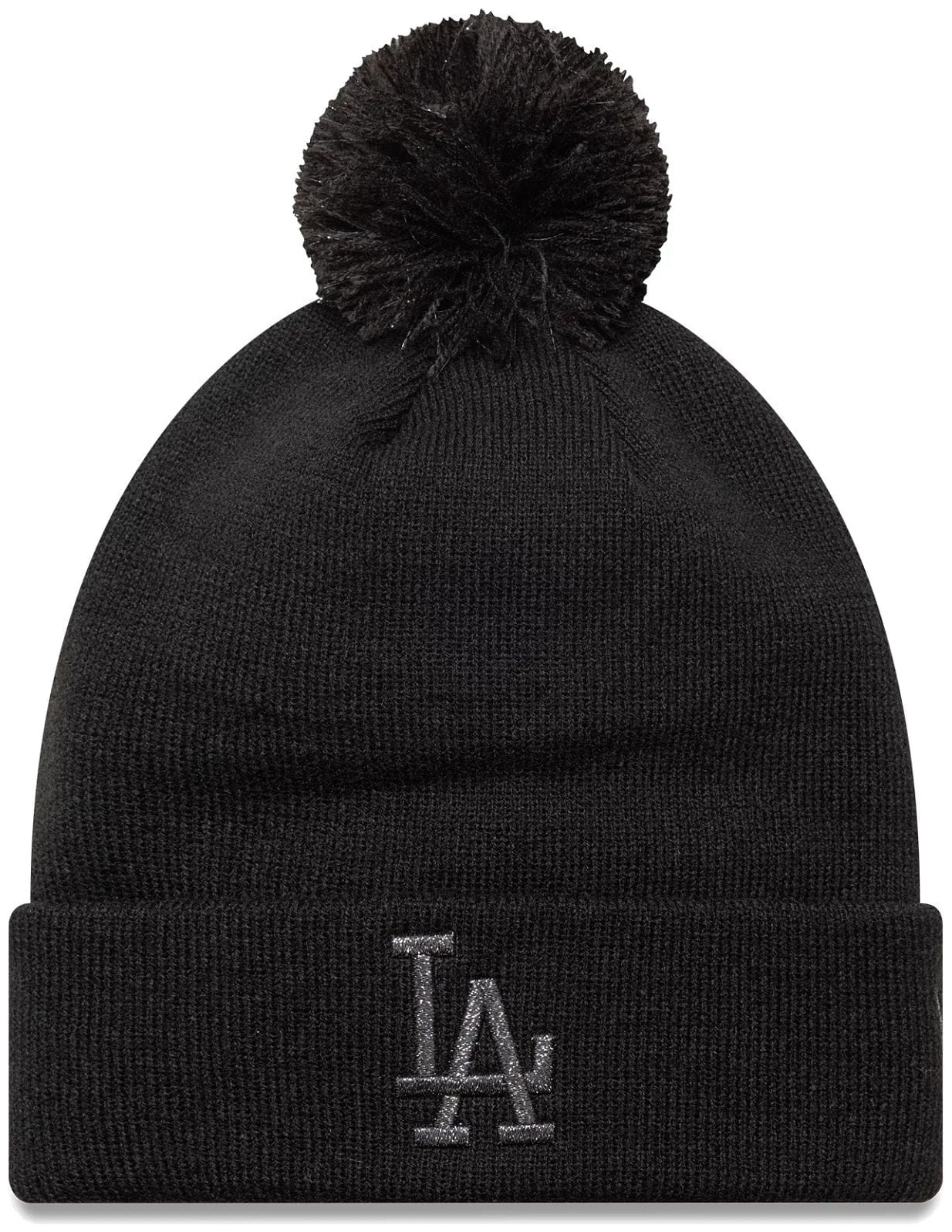 Căciulă de iarnă pentru femei New Era - MLB LA Dodgers, negru