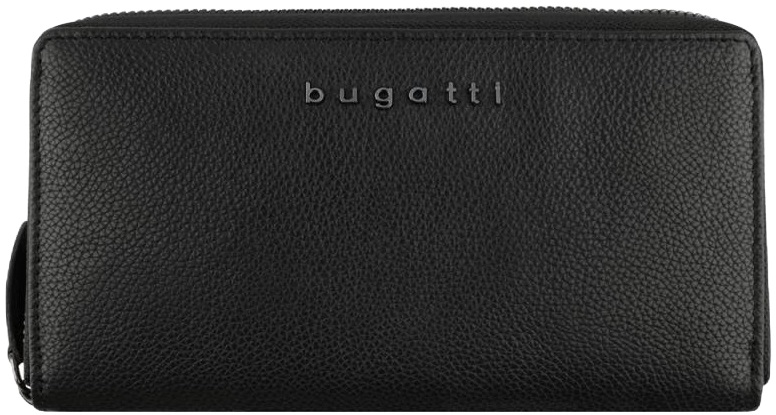 Portofel din piele pentru femei Bugatti Bella - Long, RFID protecție, negru
