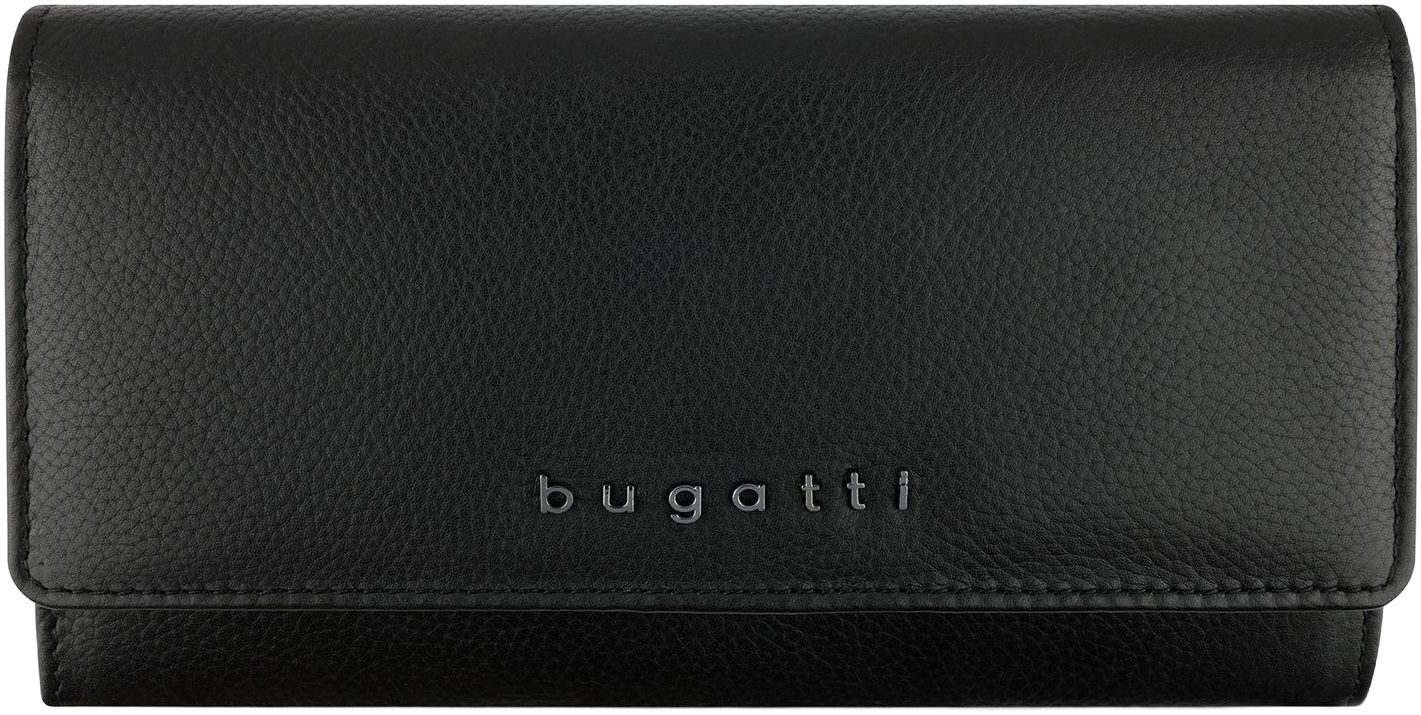 Portofel din piele pentru femei Bugatti Bella - RFID Protecţie, negru