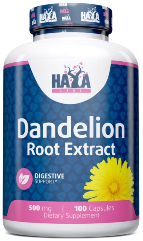 Dandelion Root Extract, 500 mg, 100 capsule, Haya Labs