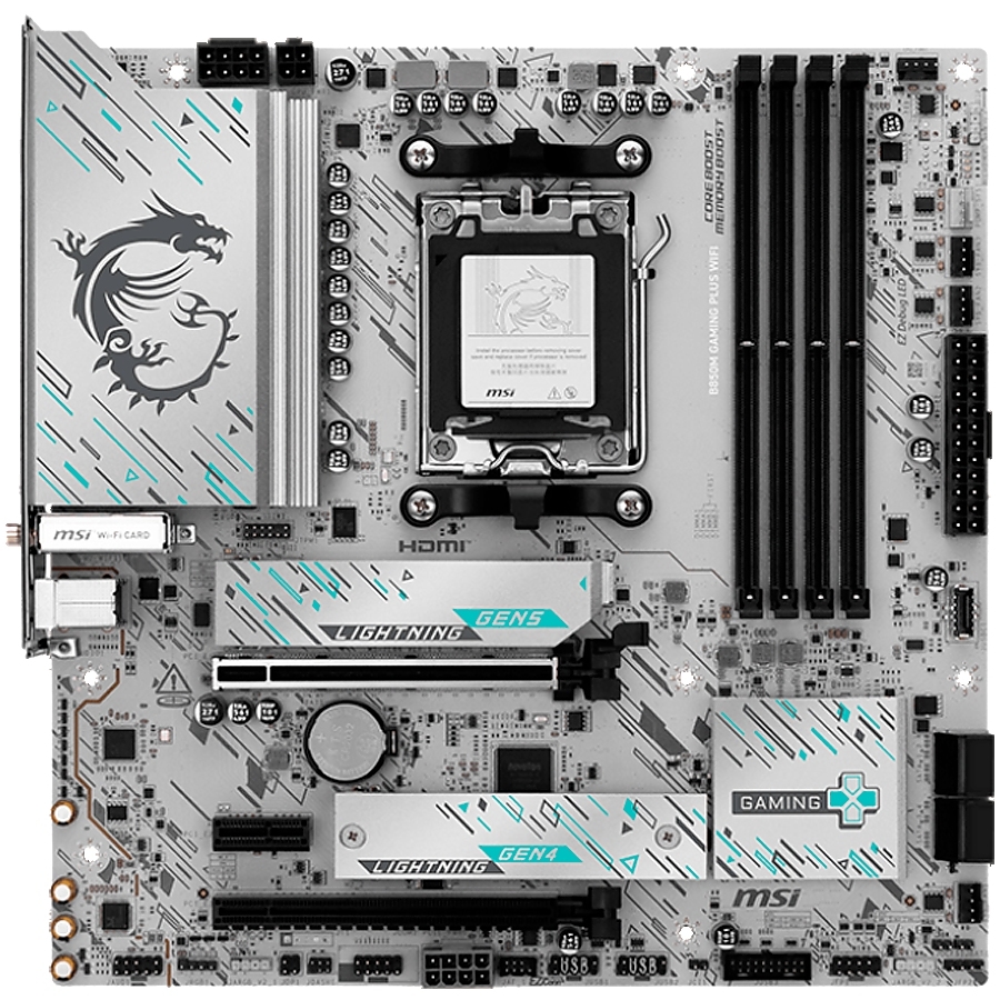 Пъзел MSI от 1000 части - B850M Gaming Plus Wifi, AM5RO: Puzzle MSI din 1000 de piese - B850M Gaming Plus Wifi, AM5