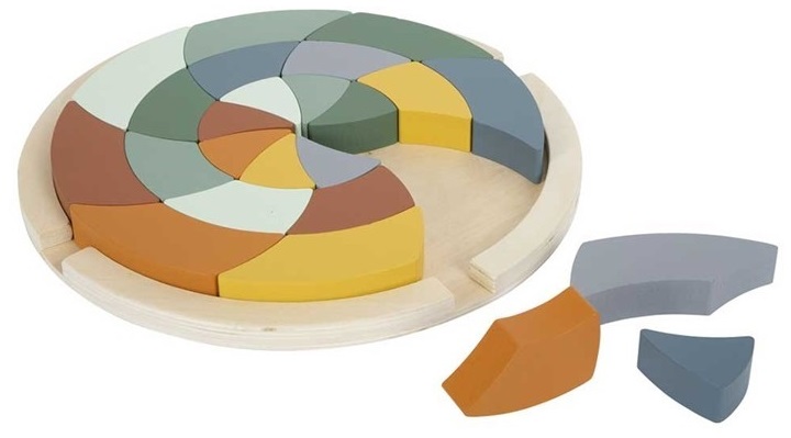 Puzzle din lemn  Small Foot - Safari
