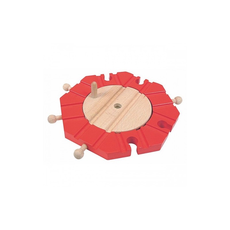 Accesoriu feroviar din lemn Woody - Intersectie pentru tren