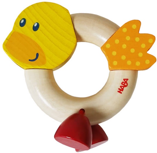 Jucărie din lemn pentru copii Haba, Duckling