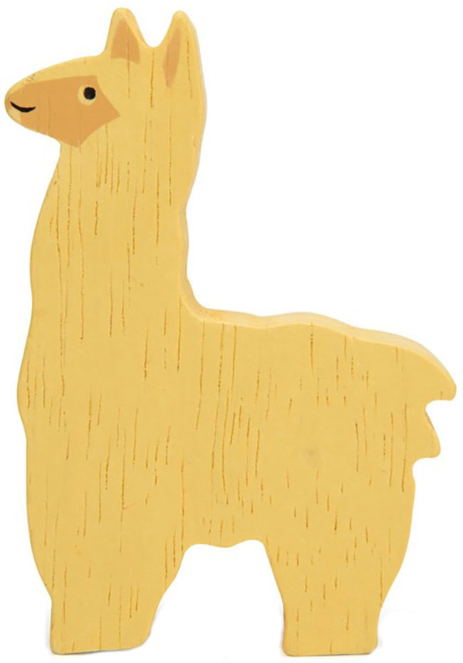 Figurină din lemn Tender Leaf Toys - Alpaca
