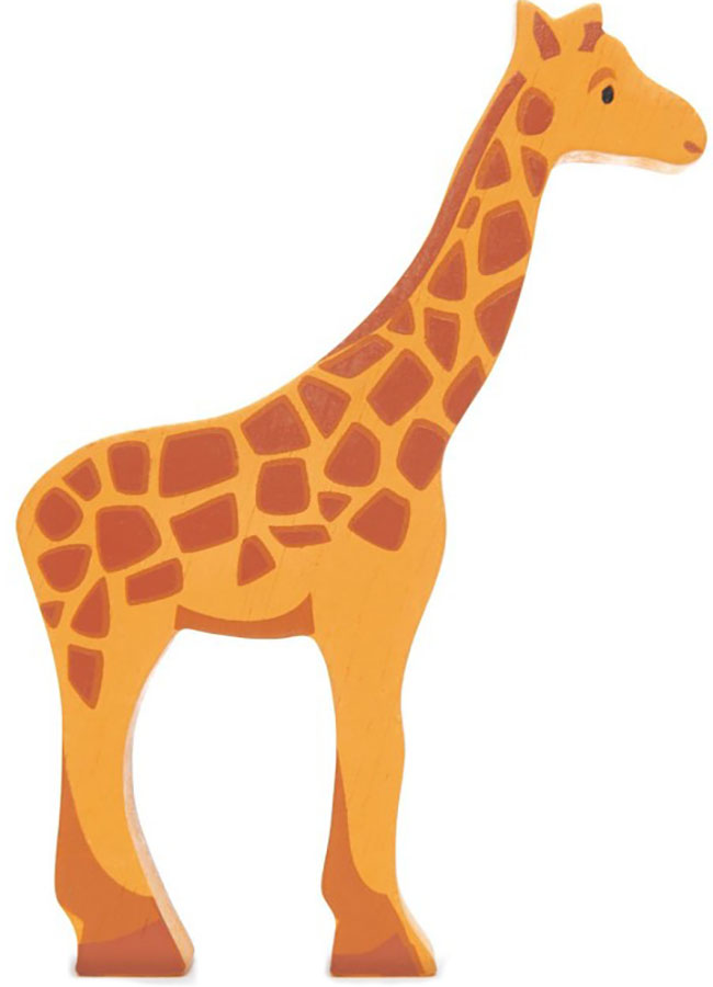 Figurină din lemn Tender Leaf Toys - Girafă