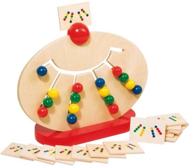 Joc de logica Goki - Sortare Culori si Forme, oval