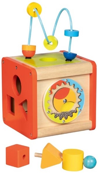 Jucărie din lemn  Goki - Cub activ