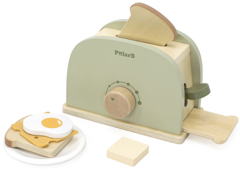Joc de lemn Viga Polar B - Toster verde