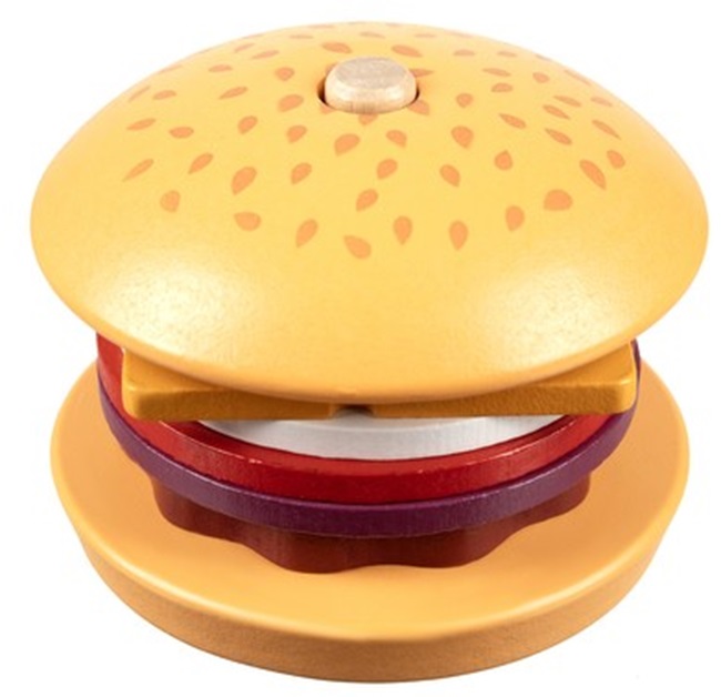 Jucărie din lemn  sorter Kruzzel - Burger