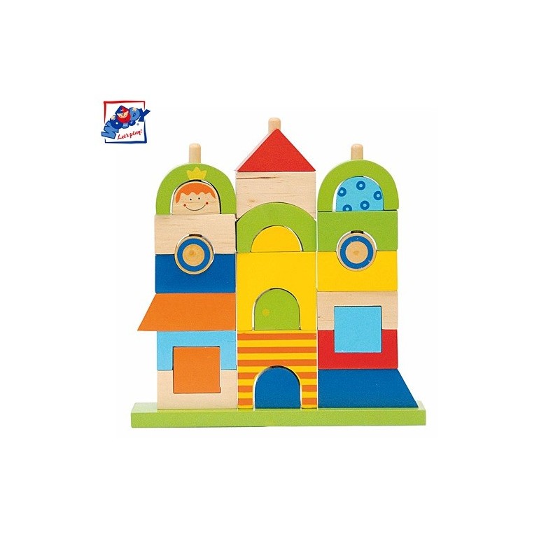 Joc de stivuit Woody - Casa
