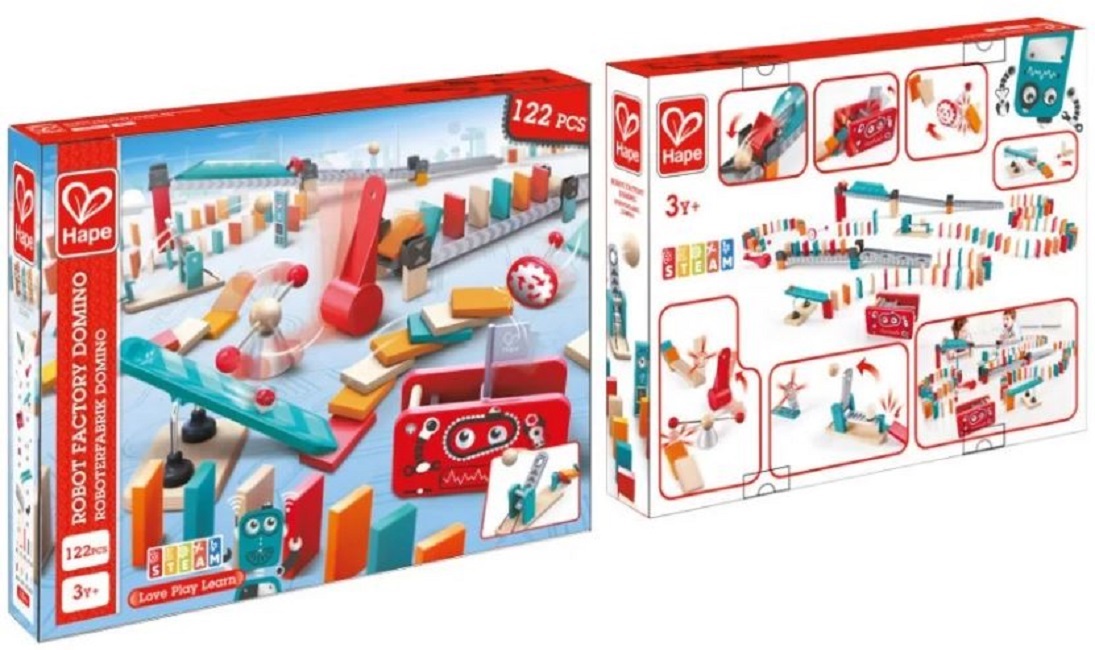 Domino din lemn Hape - Fabrica