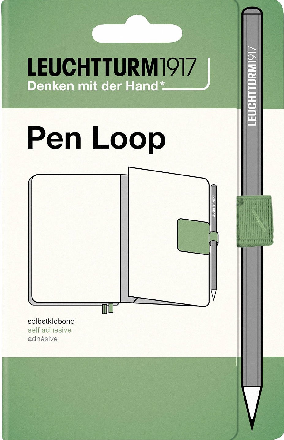 Suport pentru instrument de scris Leuchtturm1917 Muted Colors - Verde