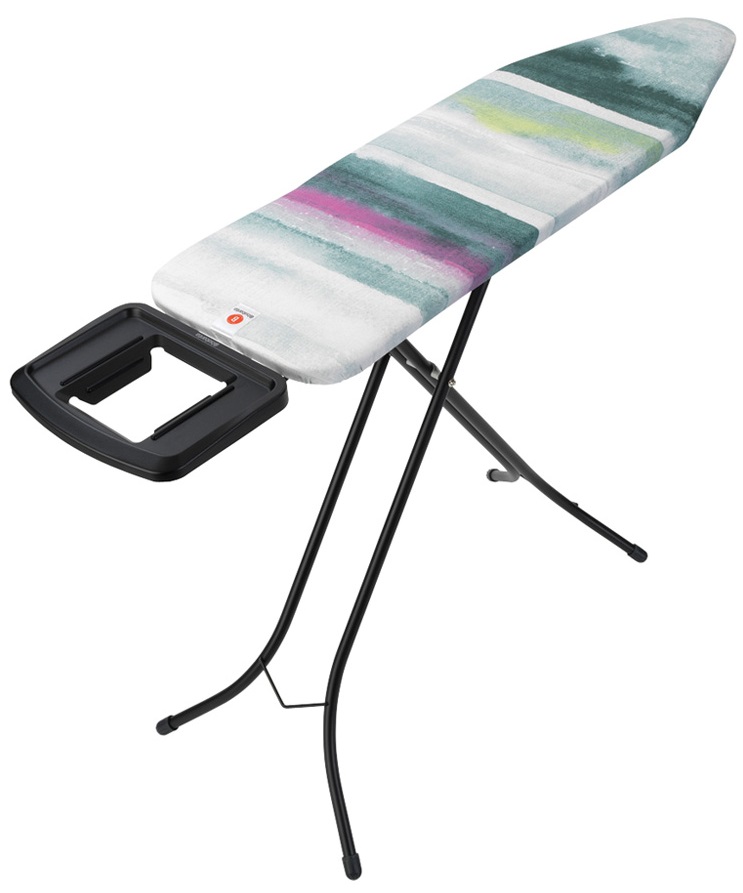 Masă de călcat cu suport masiv pentru fier de călcat Brabantia - Morning Breeze, B 124 x 38 cm