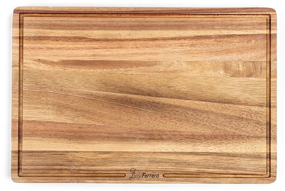 Tăietor Luigi Ferrero - Prima Acacia Special, FR-3826, 38 x 25.5 x 2 cm, acacia