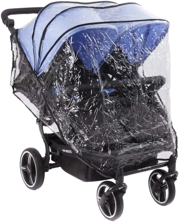 Husă de ploaie Baby Monsters - Pentru cărucior Easy Twin