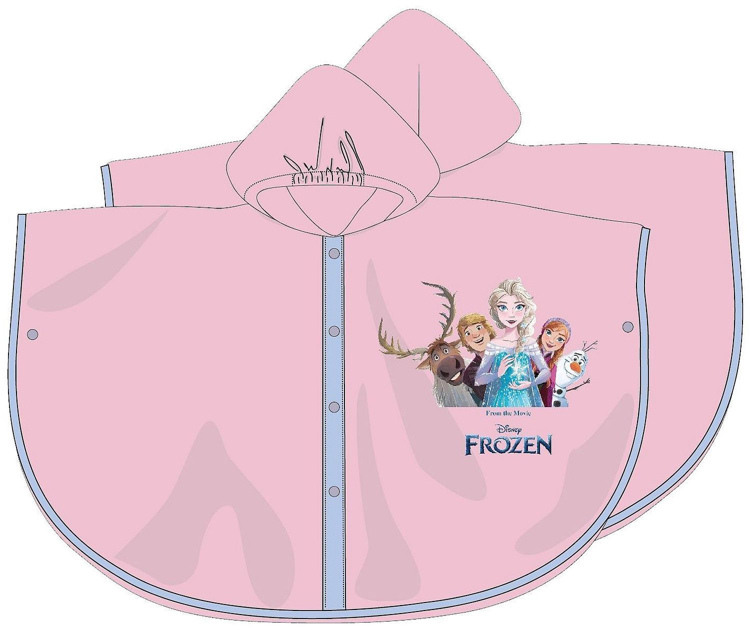 Pelerina de ploaie Disney – Frozen, pentru copiii de 8 ani