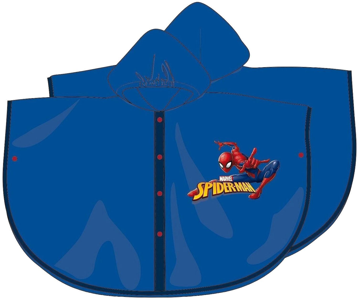 Pelerina de ploaie Disney - Spider-Man, pentru copiii de 6 ani