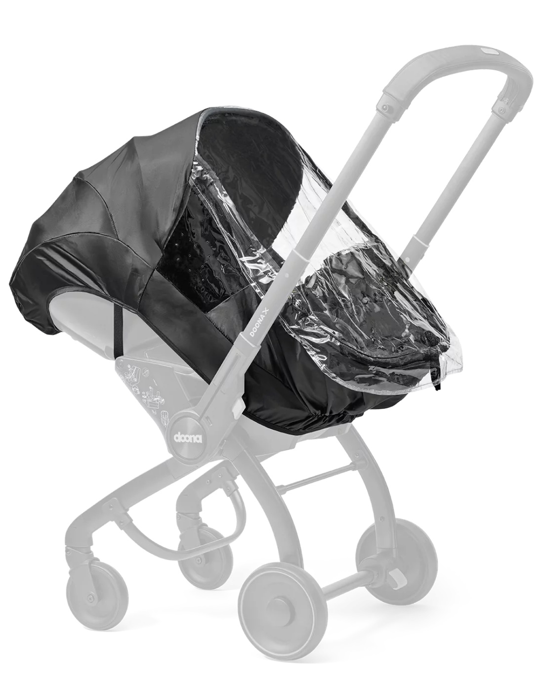 Haină de ploaie Doona - Pentru Doona X, transparentă