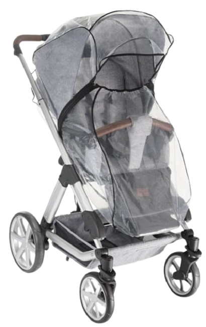 Husă de ploaie cu fermoar pentru cărucior Reer - Classic +, universal