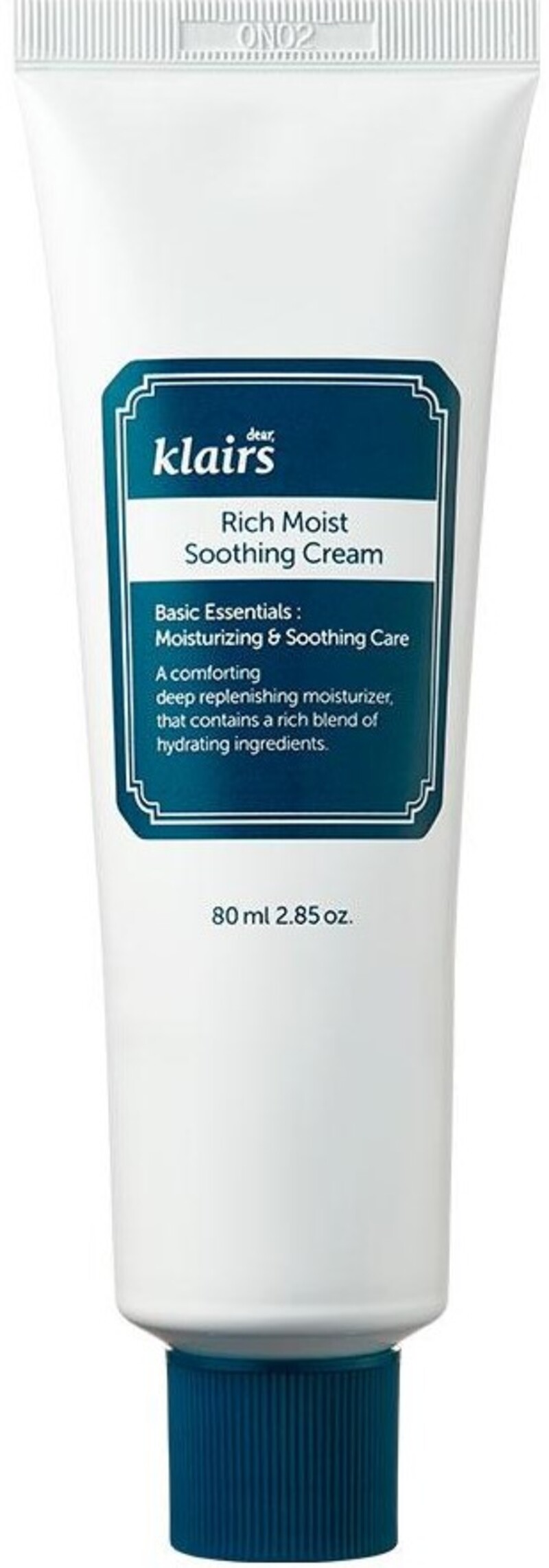 Dear Klairs Rich Moist Cremă de față liniștitoare, 80 ml