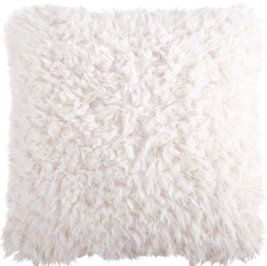 Husă decorativă STOF - Mouton, 40 x 40 cm, Alb