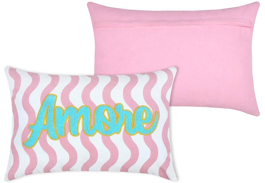 Perna decorativă STOF - Coolvibes Amore, 40 x 60 cm, roz