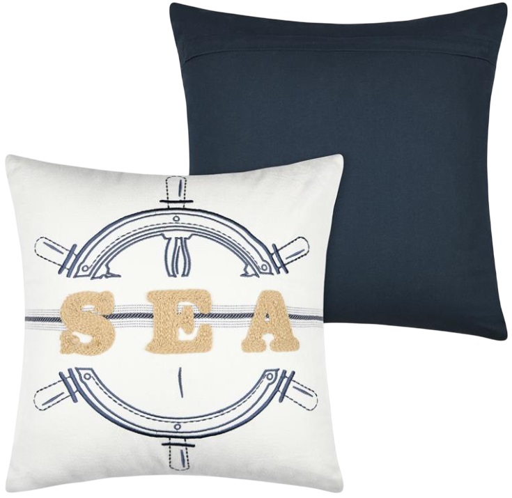 Pernă decorativă  STOF - Maritime, 45 x 45 cm, Navy