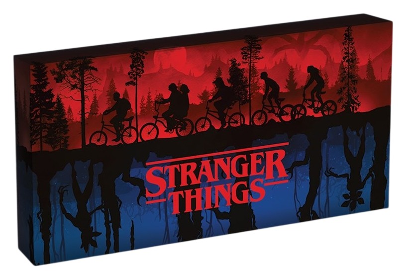 Decorațiune de perete Pyramid Television: Stranger Things - Two Worlds