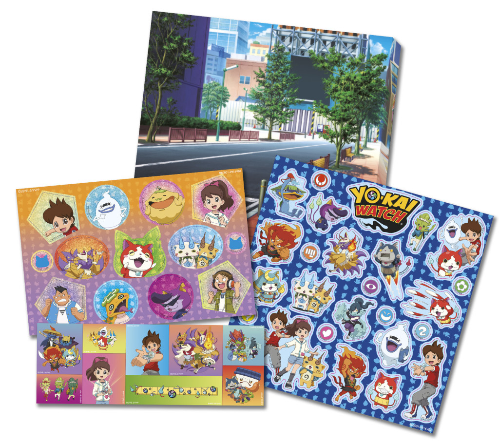 Set creatie Totum Yo-Kai Watch - Decoreaza singur, cu stickere