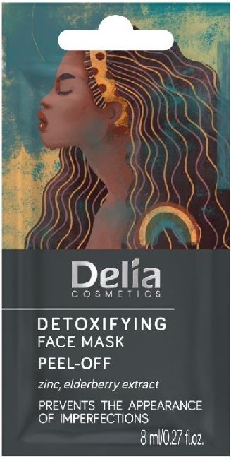 Delia Mască facială detoxifiantă, detașabilă, 8 ml