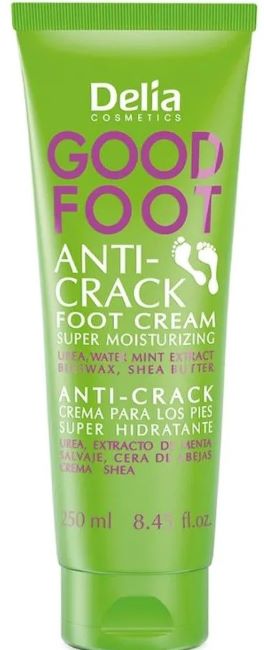 Delia Good Foot Cremă hidratantă anti-crăpături pentru picioare, 250 ml
