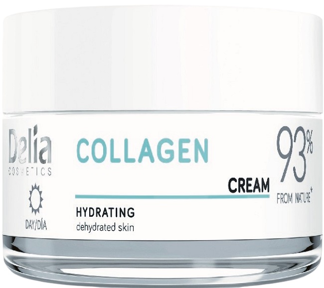 Delia Cremă hidratantă pentru față cu colagen, 50 ml
